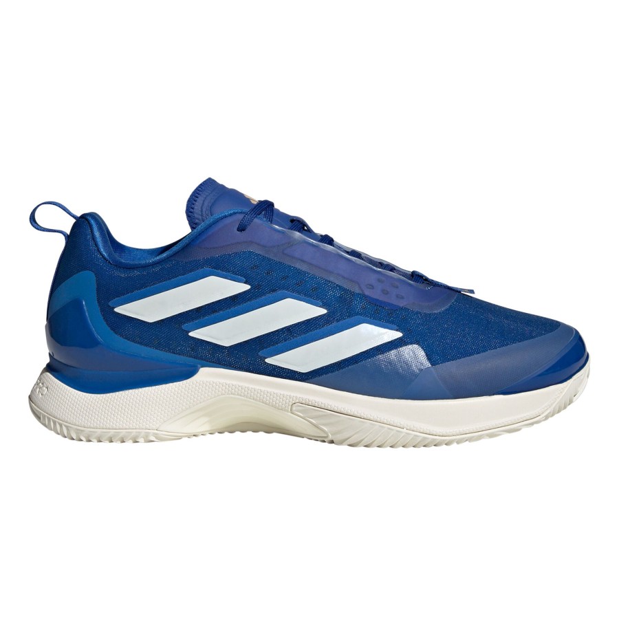 Tennisschoenen adidas | Avacourt Gravelschoen Dames Blauw, Wit
