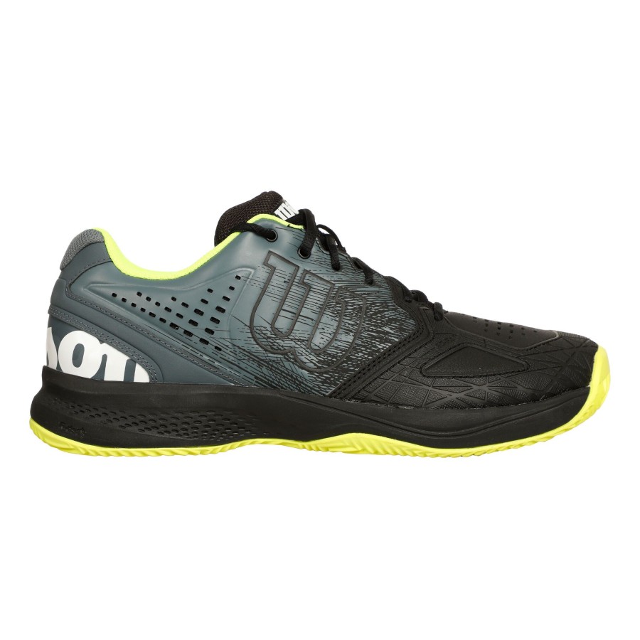 Tennisschoenen Wilson | Kaos Comp 2.0 Gravelschoen Heren Zwart