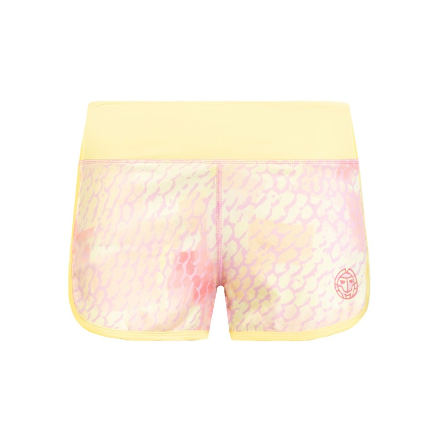Tenniskleding BIDI BADU | Sua Tech 2In1 Shorts Dames Geel, Roze