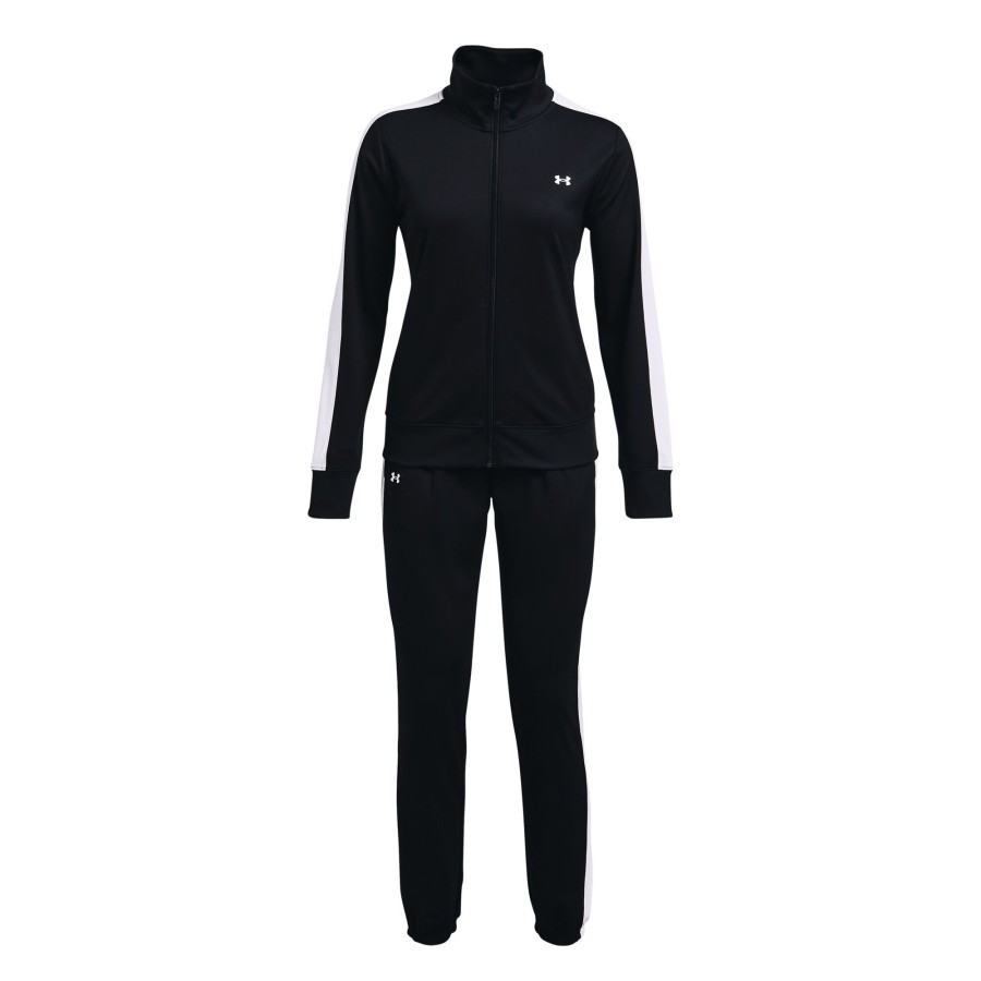 Tenniskleding Under Armour | Tricot Trainingspak Dames Zwart