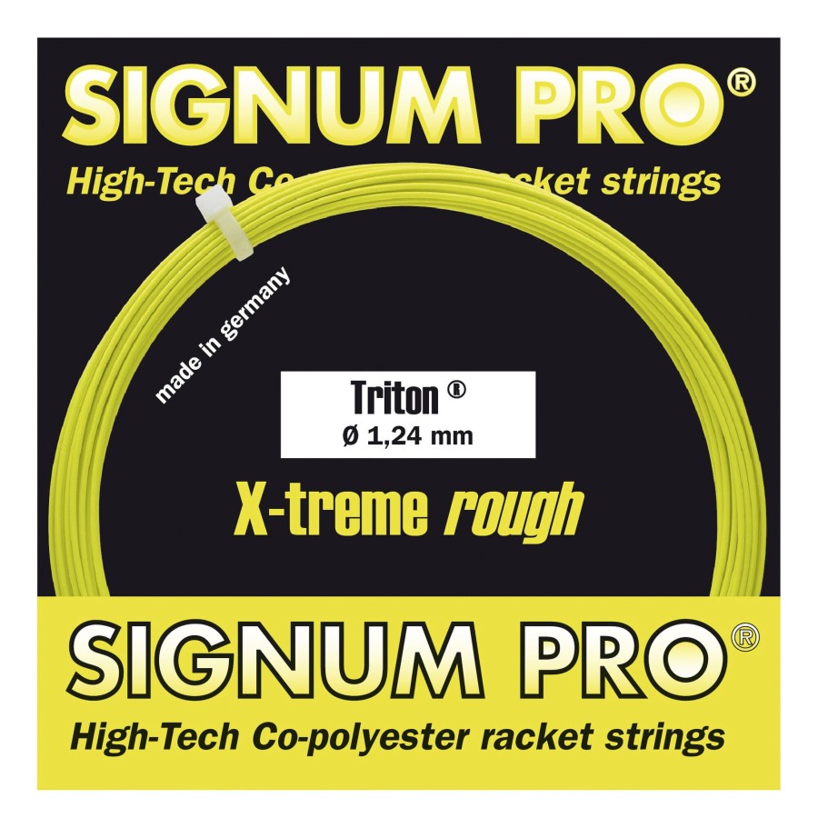 Tennissnaren Signum Pro | Triton12M Lemon Set Snaren 12M