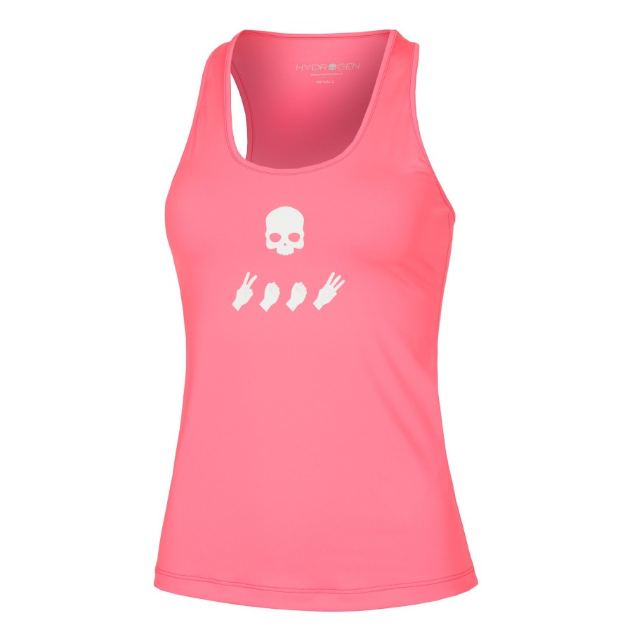 Tenniskleding Hydrogen | Tech Tanktop Dames Pink