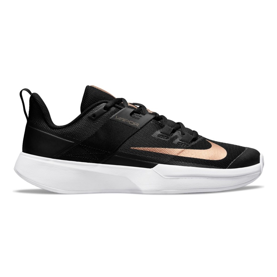 Tennisschoenen Nike | Vapor Lite Gravelschoen Dames Zwart, Goud