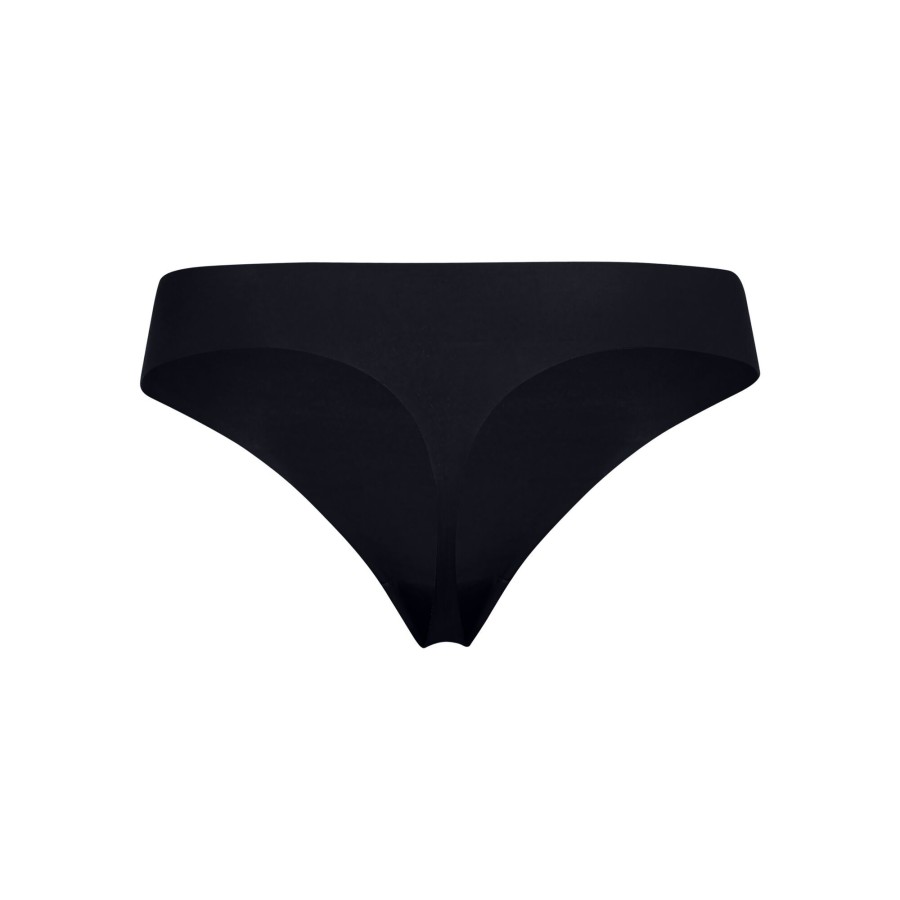 Tenniskleding Under Armour | Ps Thong String Verpakking 3 Stuks Dames Zwart, Donkergrijs