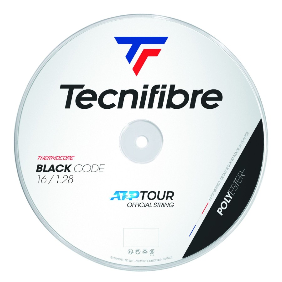 Tennissnaren Tecnifibre | Black Code 200M Rol Snaren