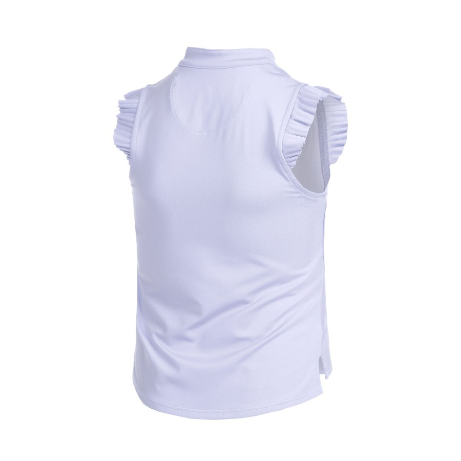 Tenniskleding Lucky in Love | Pleat Me Up Tanktop Meisjes Mauve