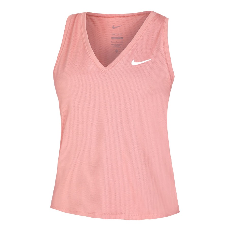 Tenniskleding Nike | Dri-Fit Court Tanktop Dames Roze