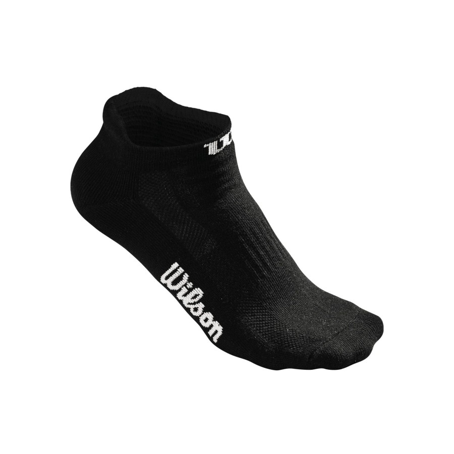 Tenniskleding Wilson | No Show Tennissokken Dames Zwart