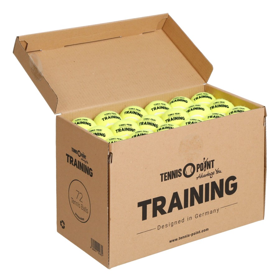 Tennisballen Tennis-Point | Training Box 72 Stuks Drukloos