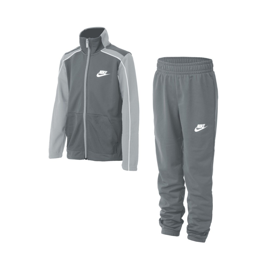 Tenniskleding Nike | Sportswear Futura Trainingspak Jongens Grijs, Wit