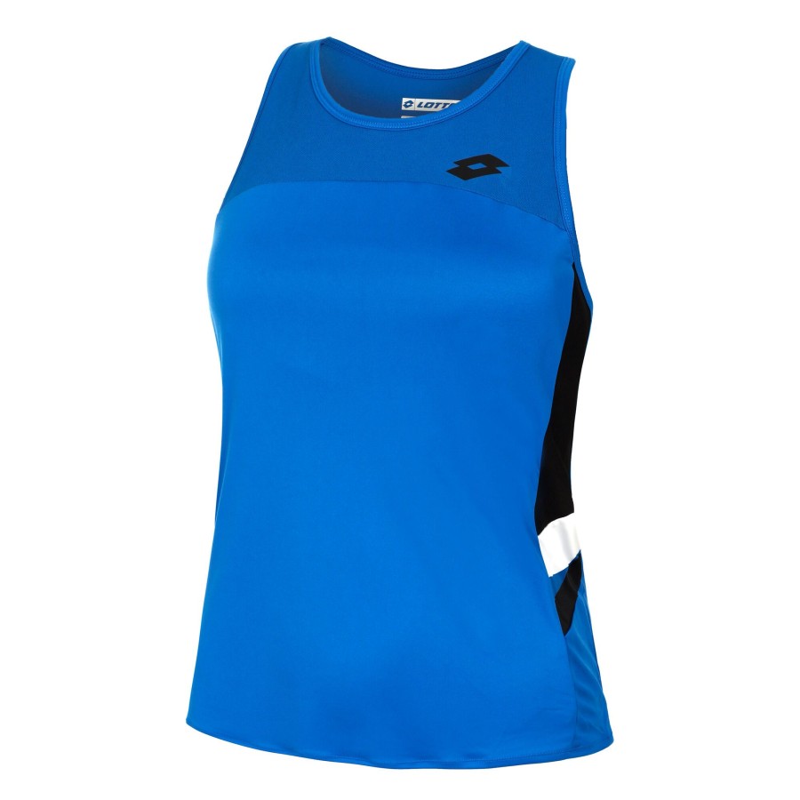 Tenniskleding Lotto | Squadra Iii Tanktop Dames Blauw