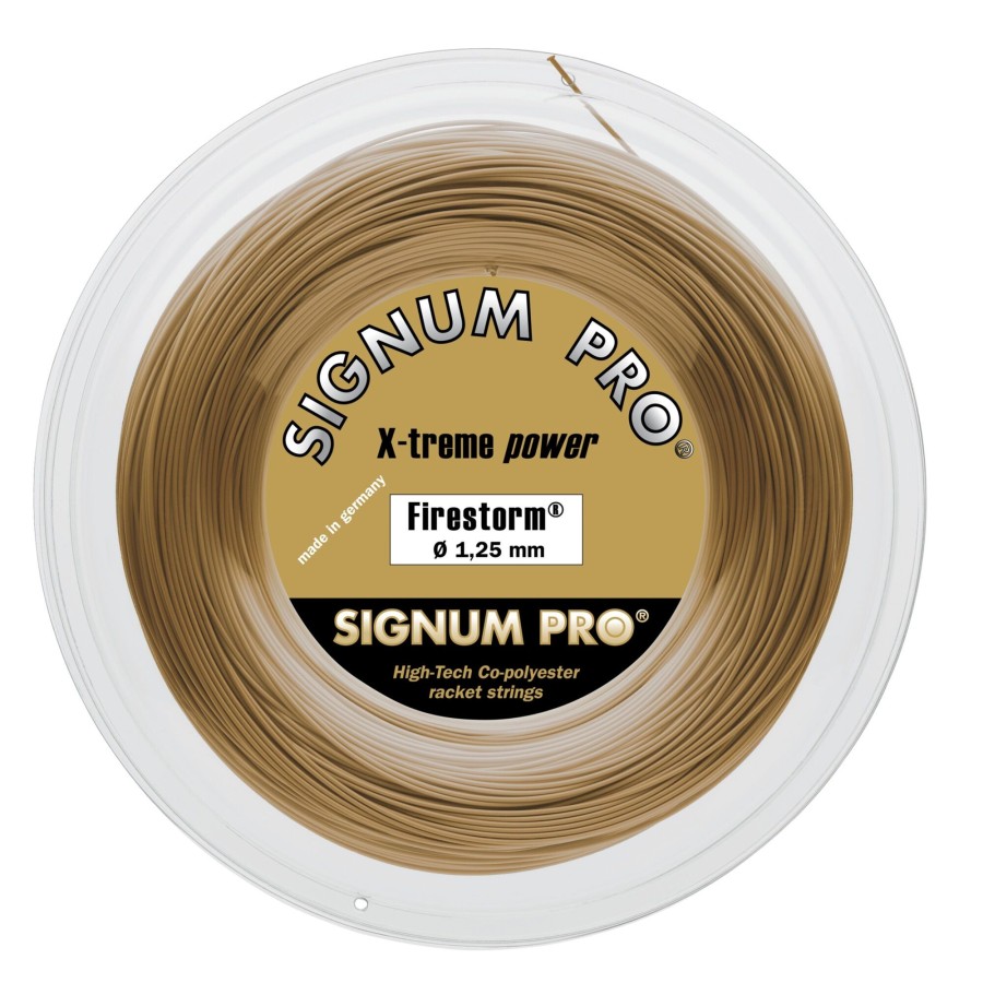 Tennissnaren Signum Pro | Firestorm Metallic Rol Snaren 200M