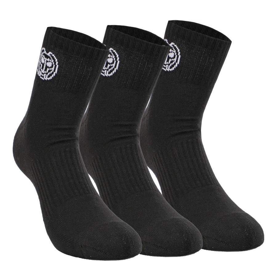 Tenniskleding BIDI BADU | Anchor Ankle Move Tennissokken Verpakking 3 Stuks Zwart