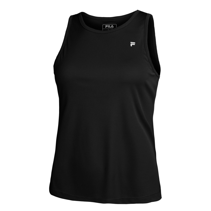 Tenniskleding Fila | Alma Tanktop Dames Zwart