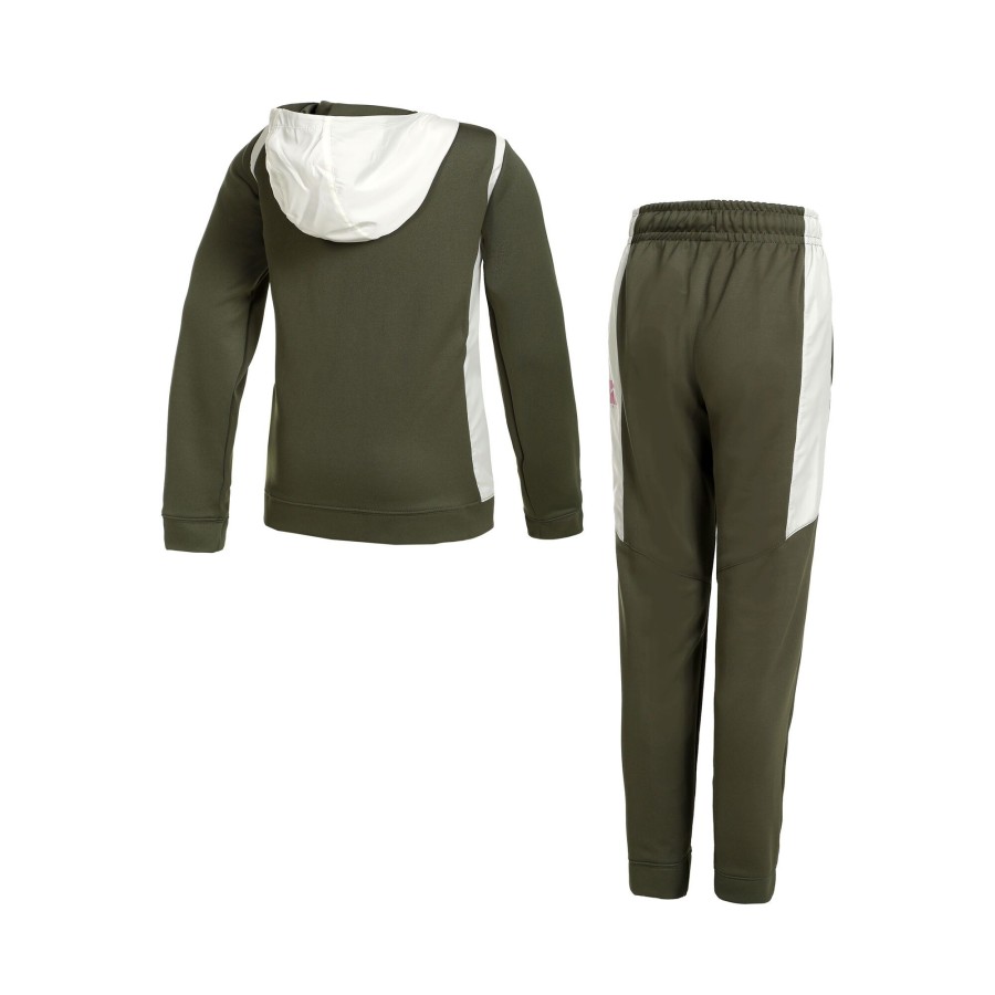 Tenniskleding Nike | New Sportswear Woven Ovly Trainingspak Jongens Olijf, Creme