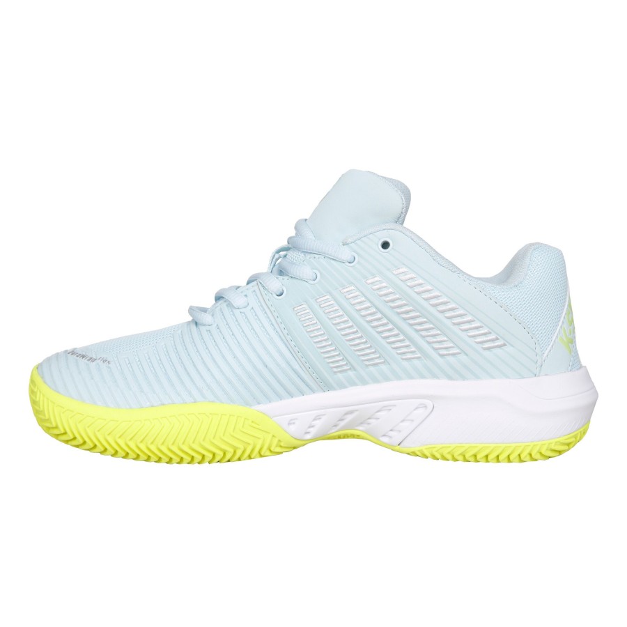 Tennisschoenen K-Swiss | Express Light 2 Dames Lichtblauw, Neongroen