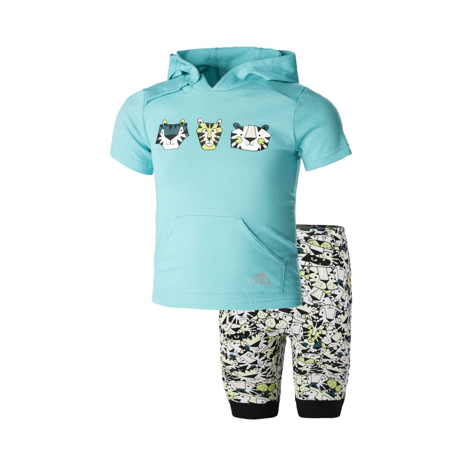 Tenniskleding adidas | Tiger Set Babybekleidung Jongens