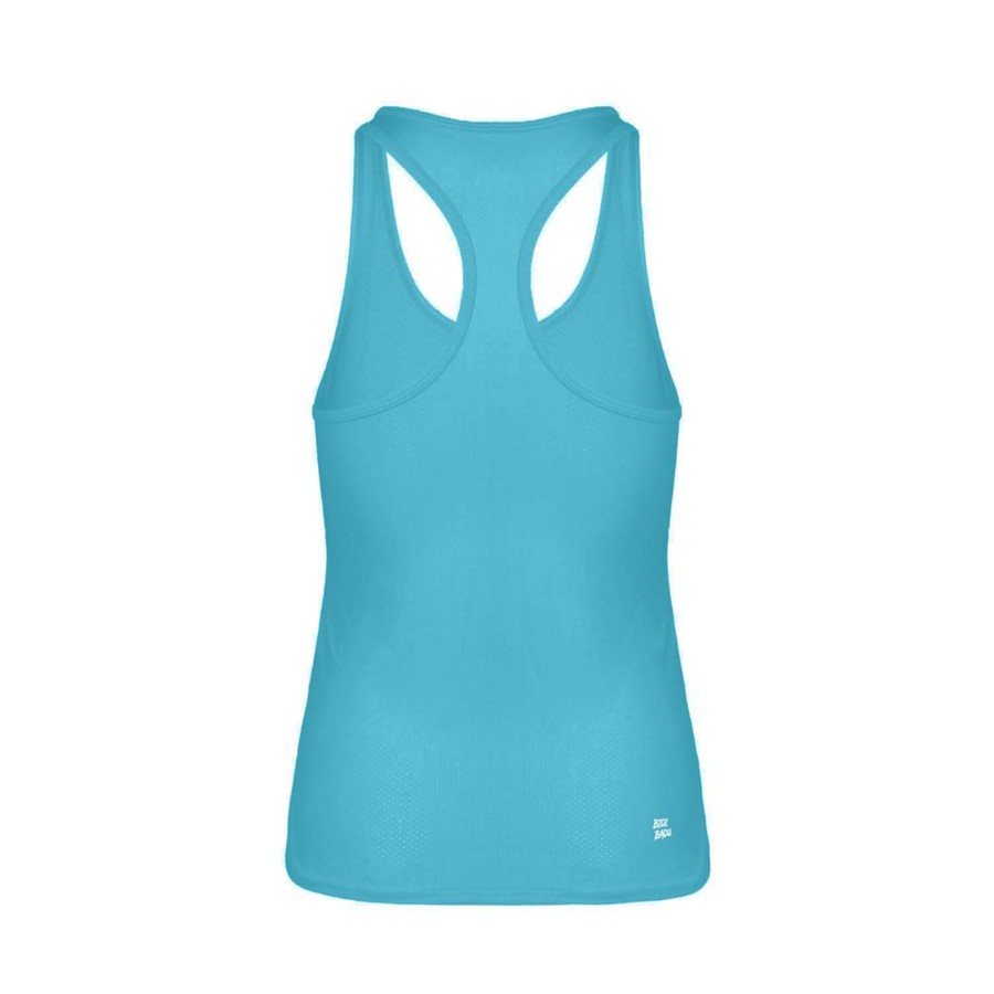 Tenniskleding BIDI BADU | Rahel Tech Tanktop Meisjes Lichtblauw