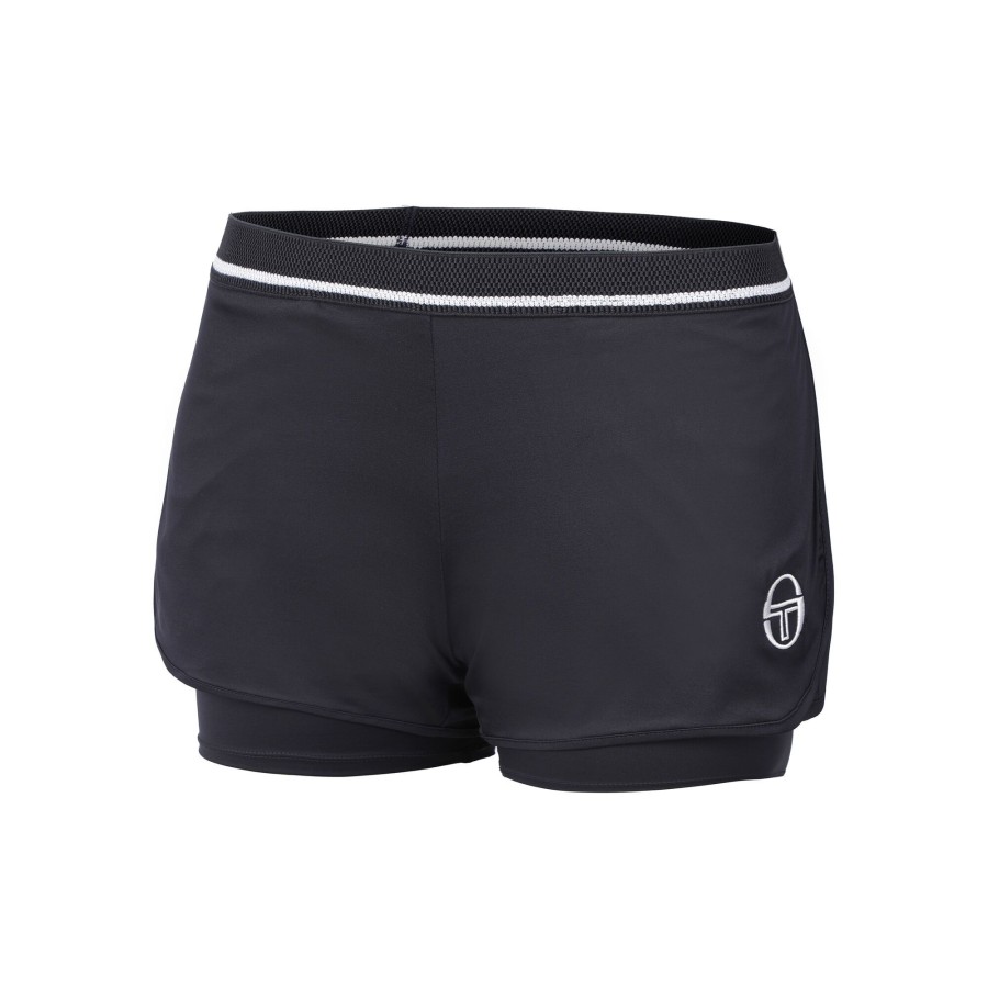 Tenniskleding Sergio Tacchini | Tcp Shorts Dames Blauw