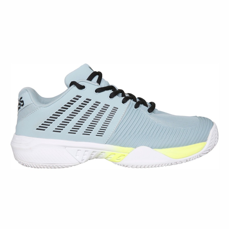 Tennisschoenen K-Swiss | Express Light 2 Gravelschoen Heren Lichtblauw, Zwart
