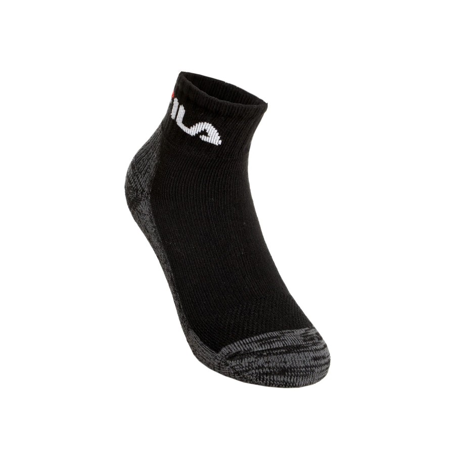 Tenniskleding Fila | Quarter Sportsokken Donkerblauw, Veelkleurig