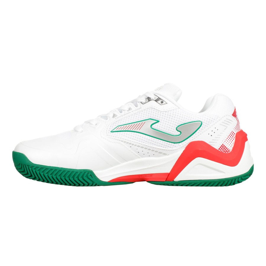 Tennisschoenen Joma | Set Gravelschoen Heren Wit, Groen