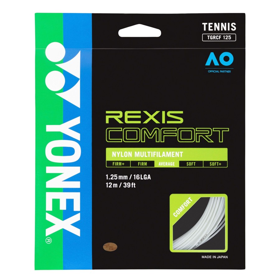 Tennissnaren Yonex | Rexis Comfort Set Snaren 12M Wit