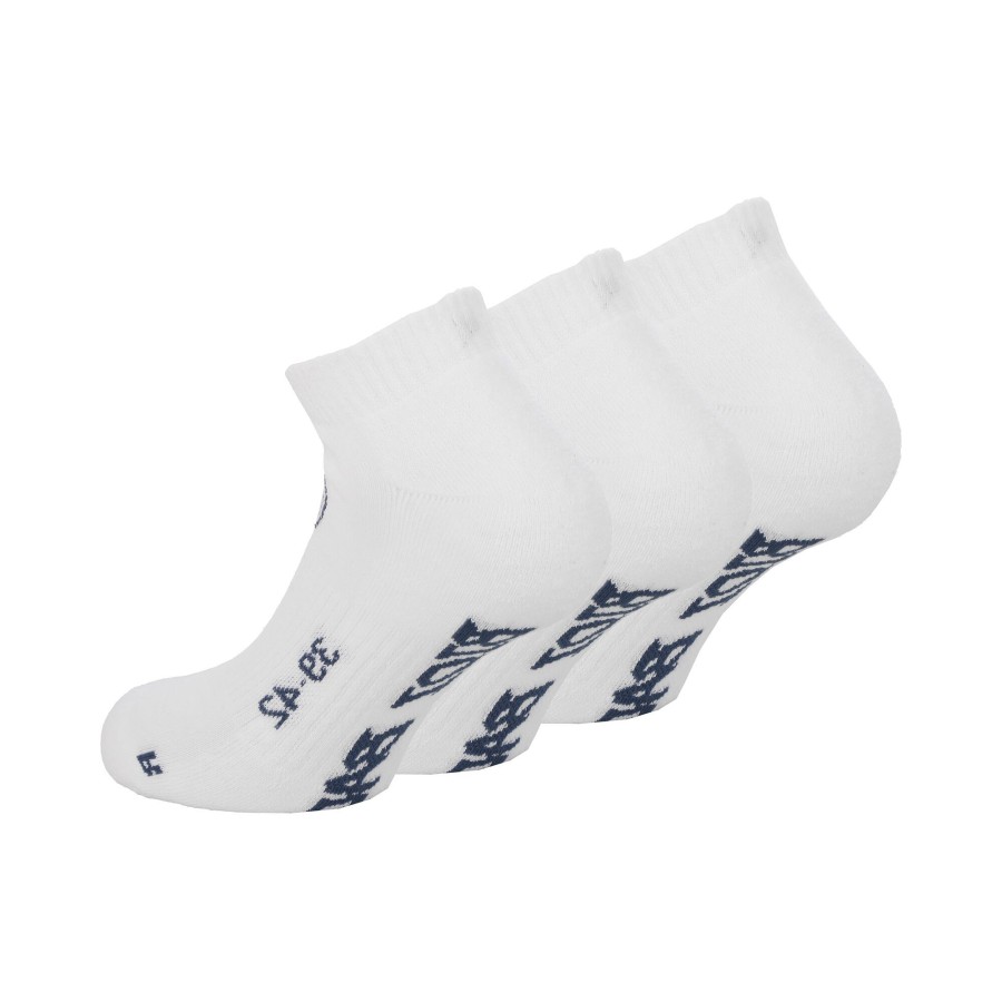 Tenniskleding BIDI BADU | No Party No Show Move Tennissokken Verpakking 3 Stuks Wit, Zwart