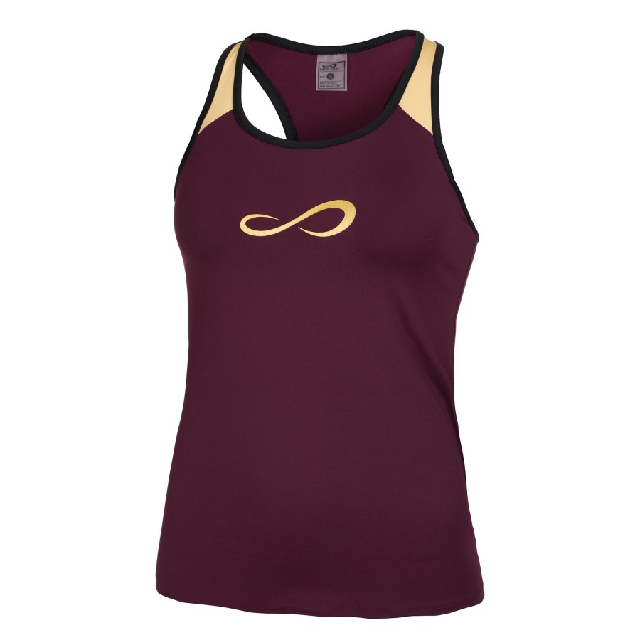 Tenniskleding Endless | Minimal Tanktop Dames Paars