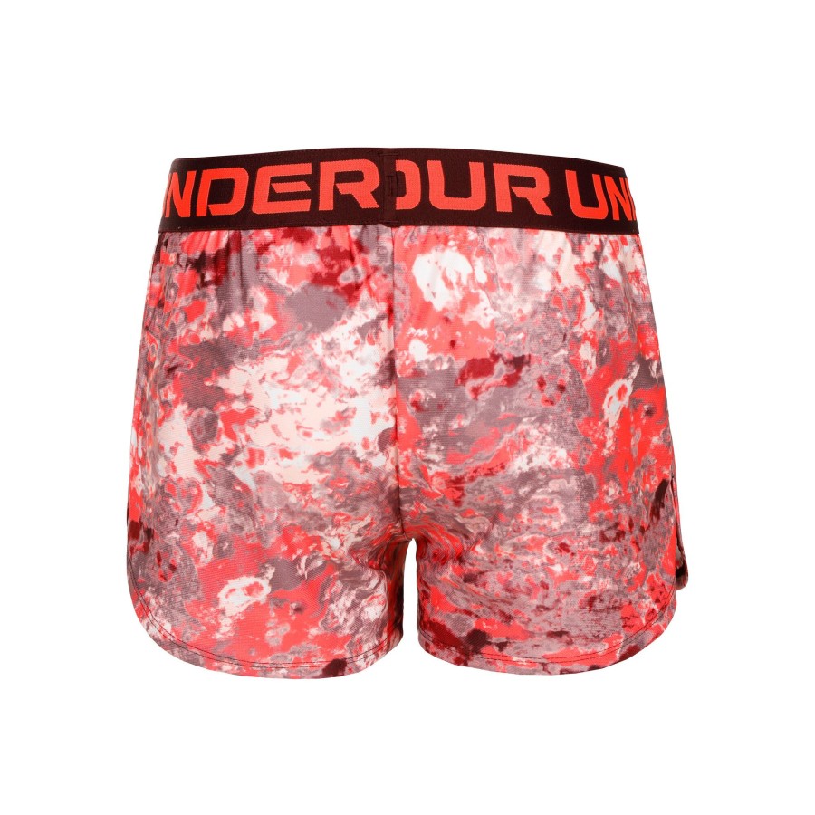 Tenniskleding Under Armour | Play Up Printed Shorts Meisjes Rood, Veelkleurig