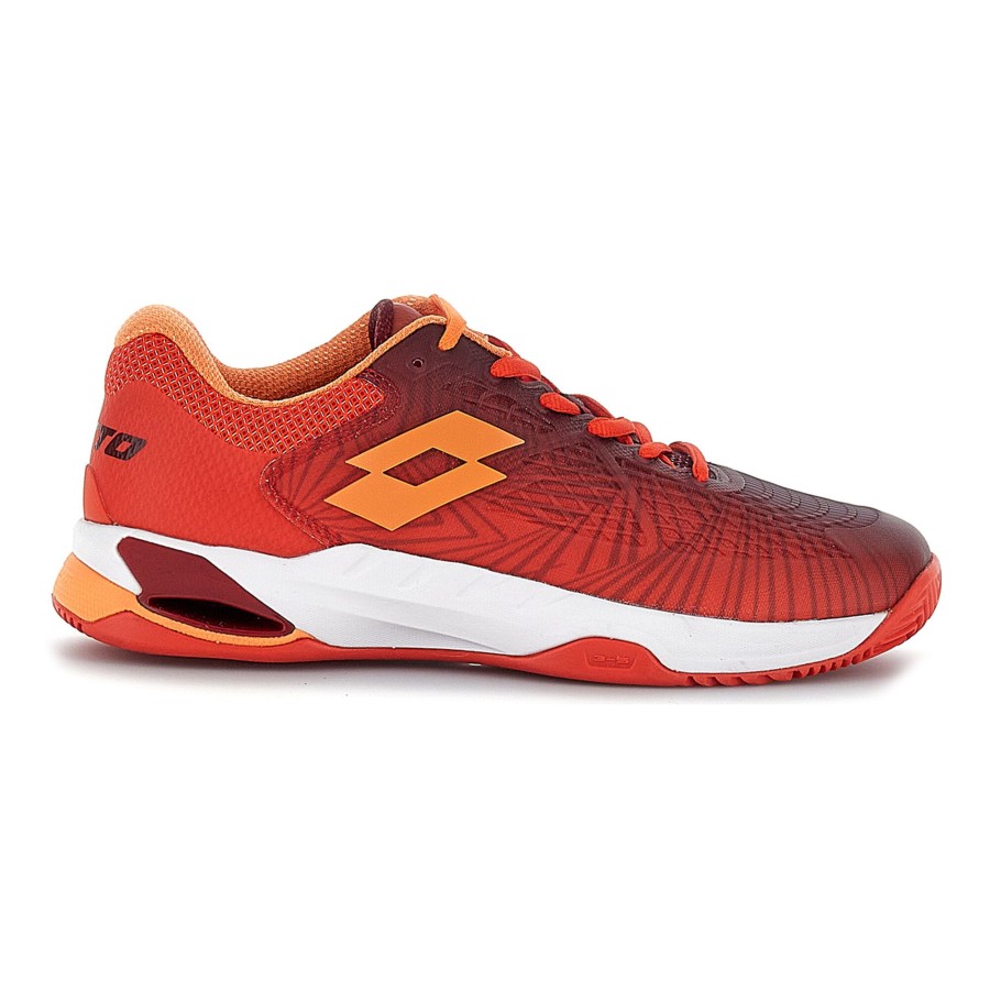 Tennisschoenen Lotto | Mirage 100 Ii Gravelschoen Heren Oranje, Rood