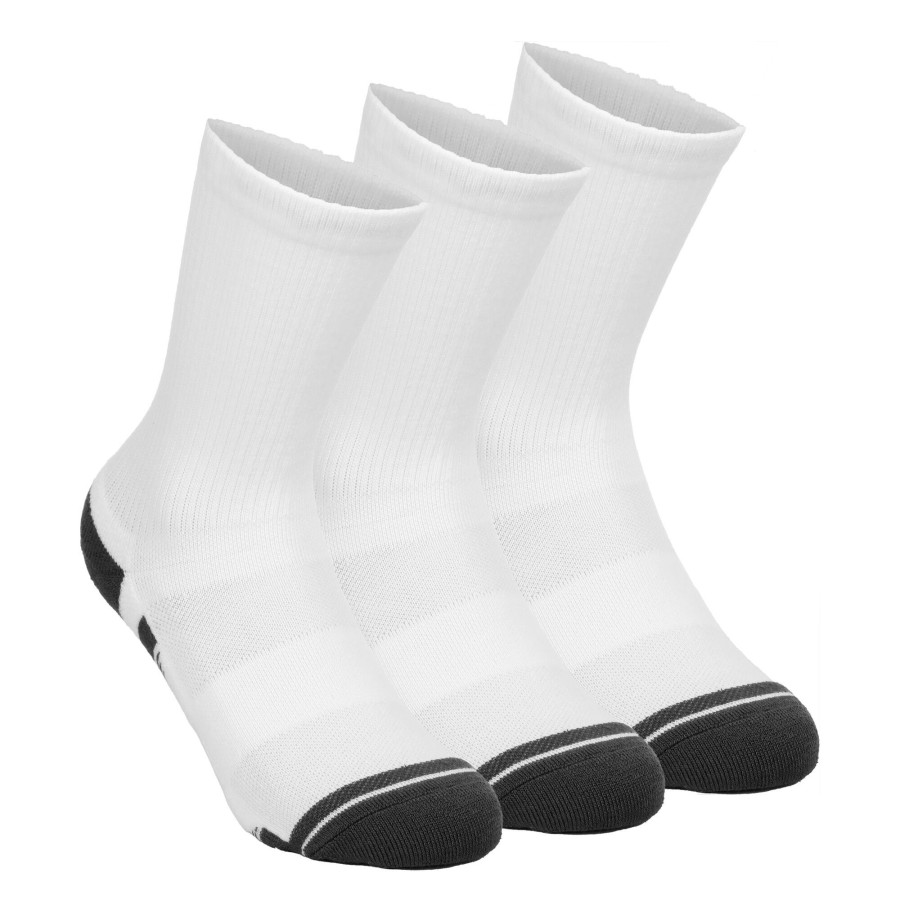 Tenniskleding Under Armour | Performance Tech Crew Sportsokken Wit