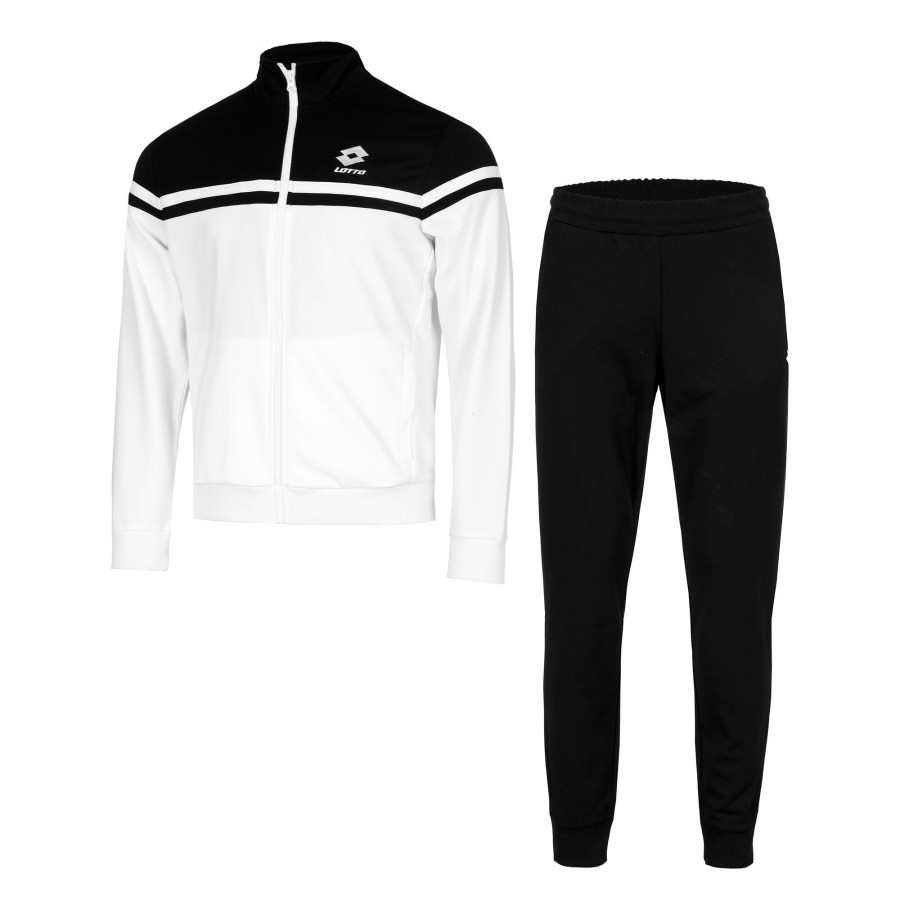Tenniskleding Lotto | Suit Circle Trainingspak Heren Zwart, Wit