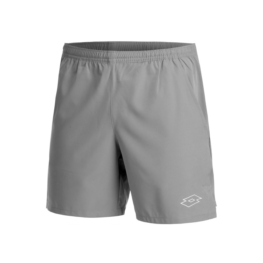Tenniskleding Lotto | Tech 1 7 Inch Shorts Heren Grijs
