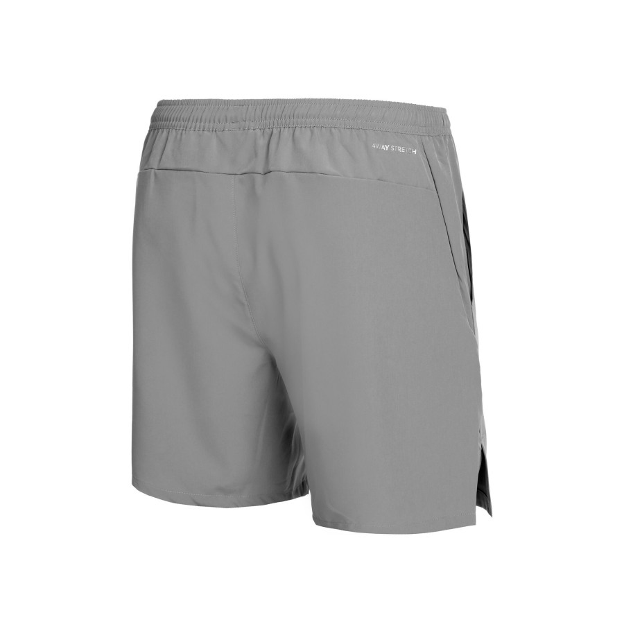 Tenniskleding Lotto | Tech 1 7 Inch Shorts Heren Grijs
