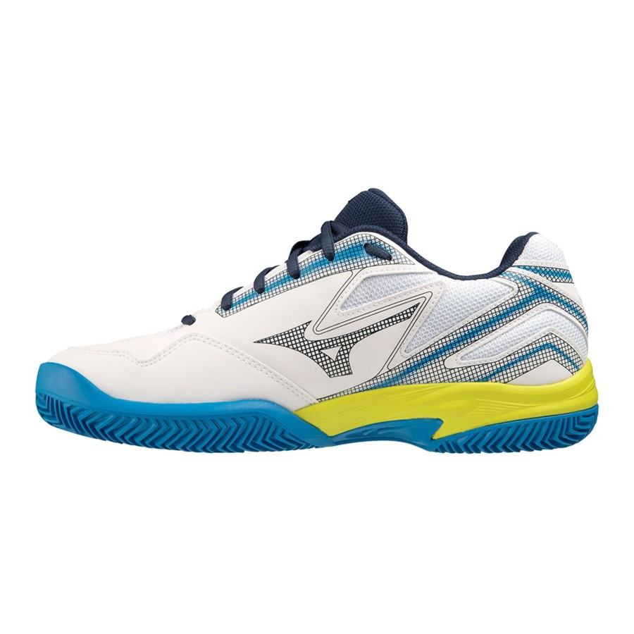 Tennisschoenen Mizuno | Break Shot 4 Gravelschoen Heren Wit