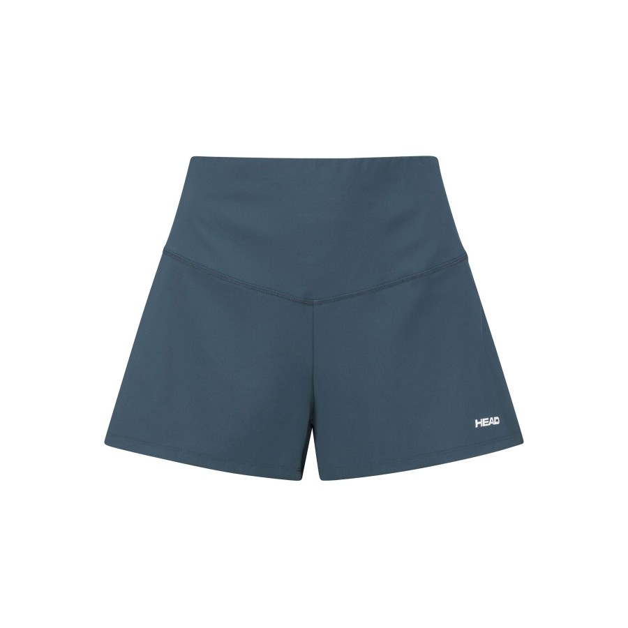 Tenniskleding HEAD | Dynamic Short Voor Tennisballen Dames Donkerblauw
