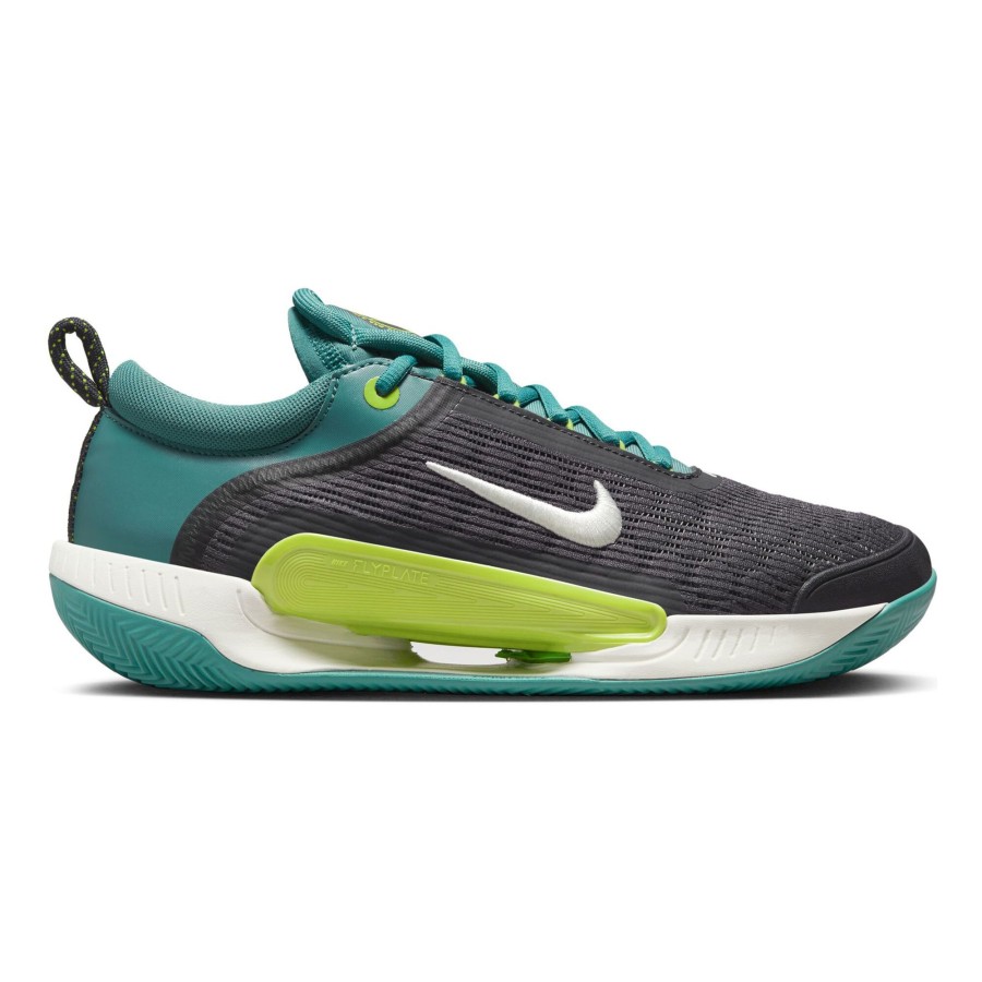 Tennisschoenen Nike | Zoom Court Nxt Gravelschoen Heren Petrolblauw, Zwart