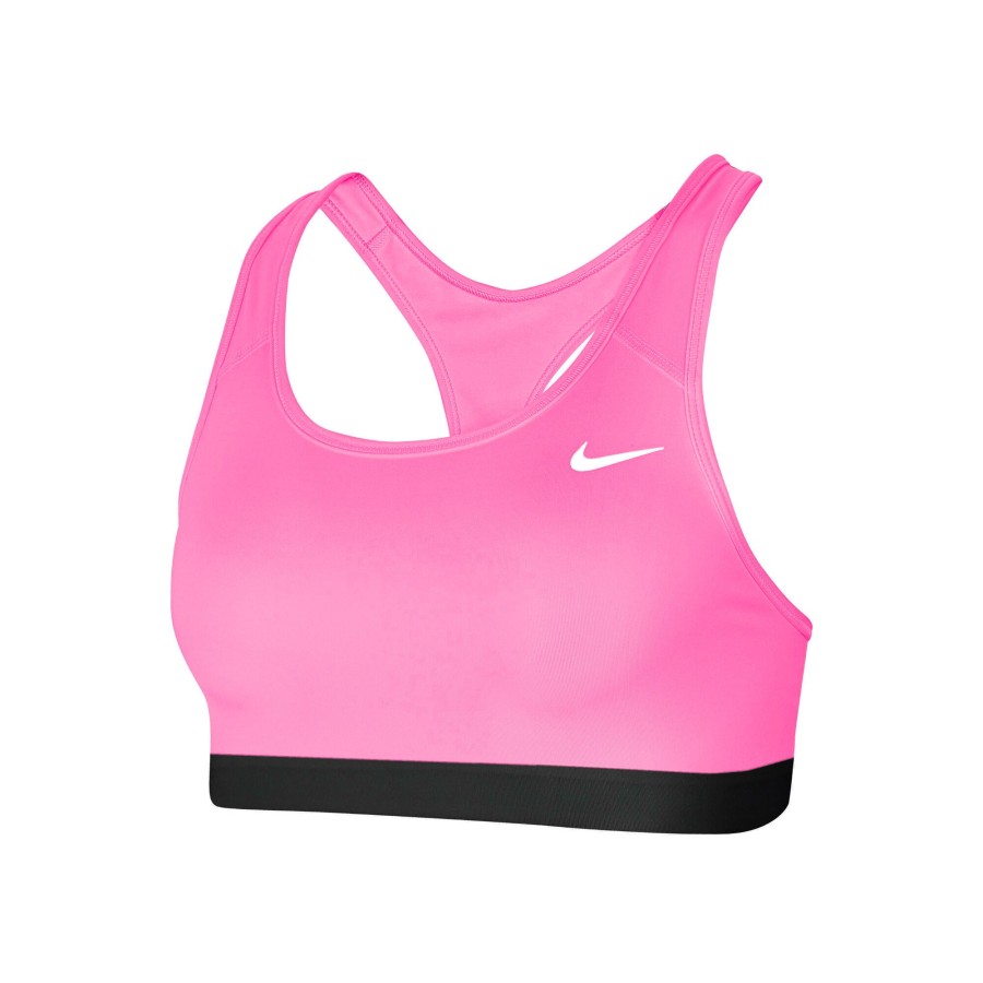 Tenniskleding Nike | Swoosh Sport-Bh Meisjes Pink, Zwart