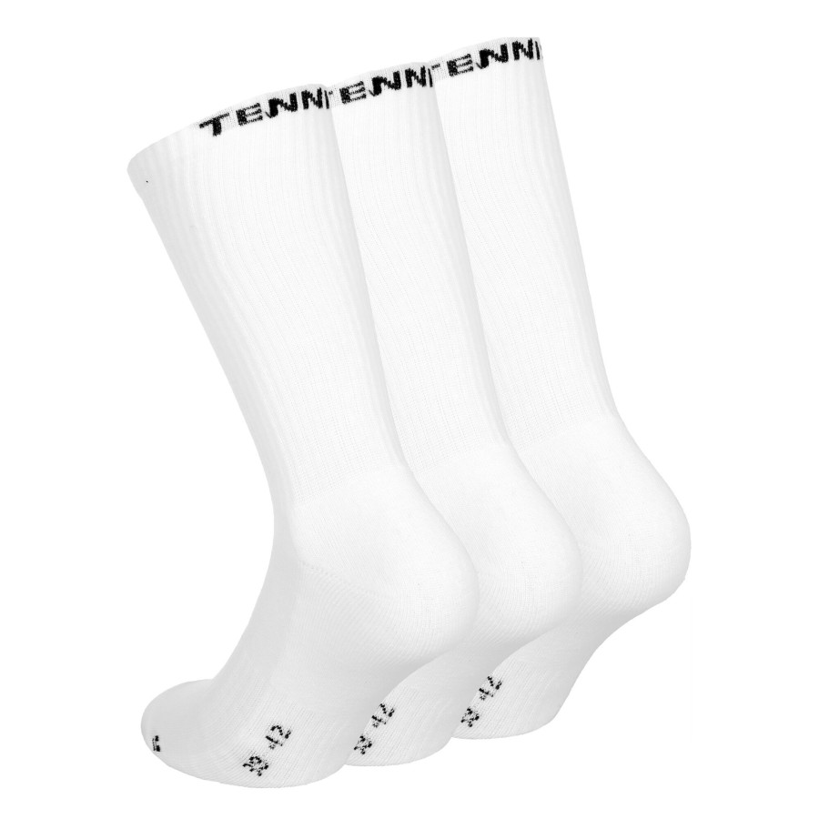 Tenniskleding Tennis-Point | Tennissokken Verpakking 3 Stuks Wit