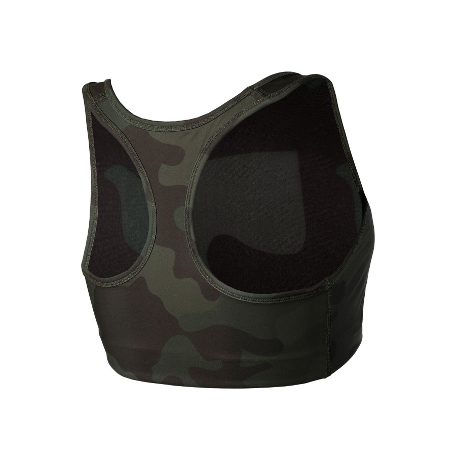 Tenniskleding Quiet Please | Love Padded Dames Olijf, Kaki