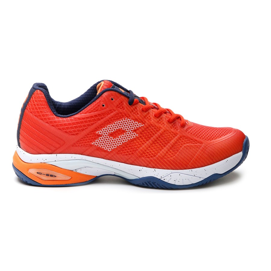 Tennisschoenen Lotto | Mirage 300 Iii Gravelschoen Heren Oranje, Wit