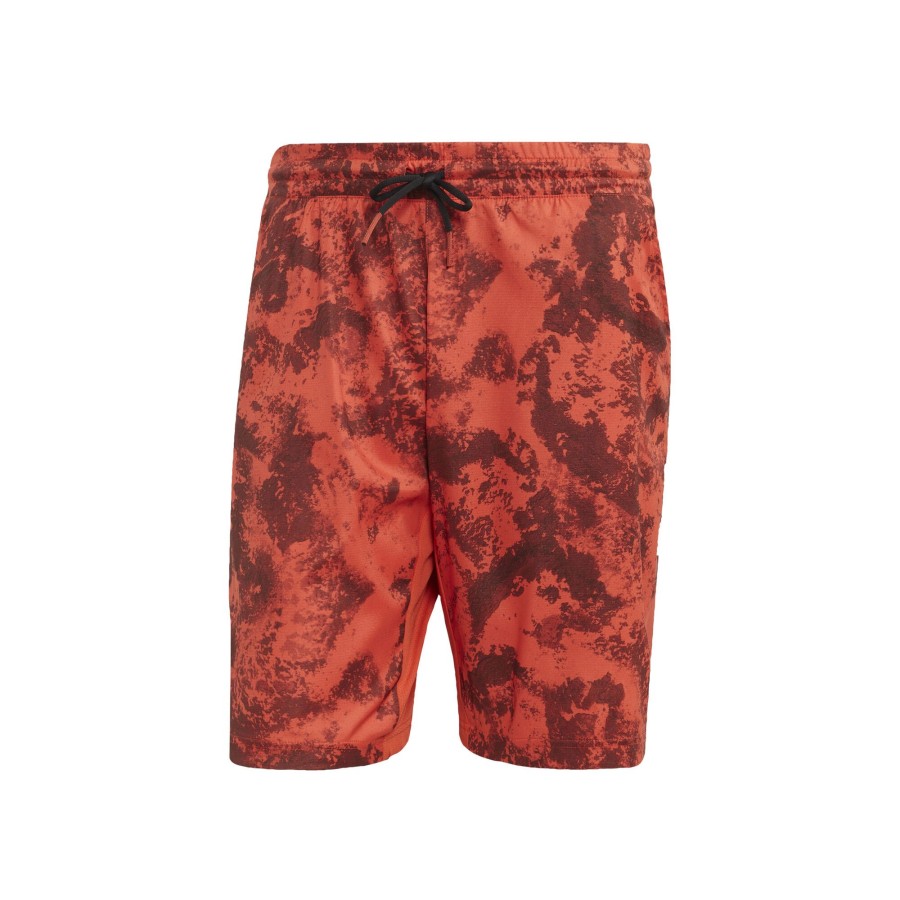 Tenniskleding adidas | Paris 2N1 Shorts Heren Oranje, Rood