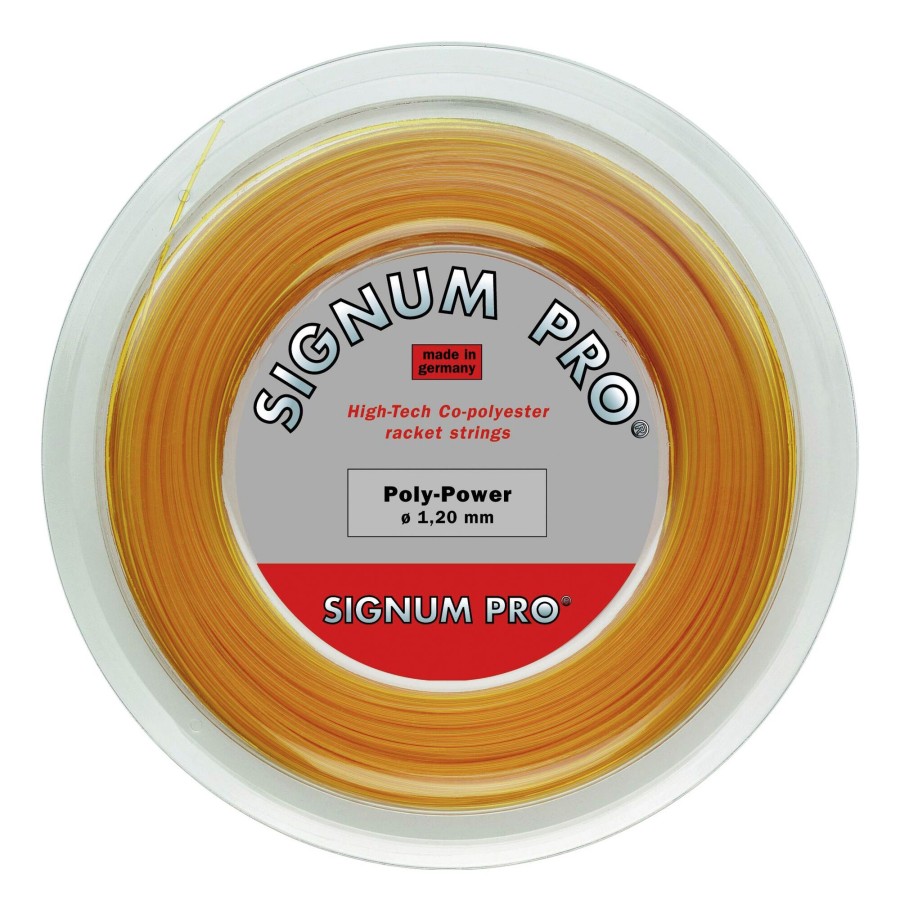 Tennissnaren Signum Pro | Poly Power Honig Rol Snaren 200M