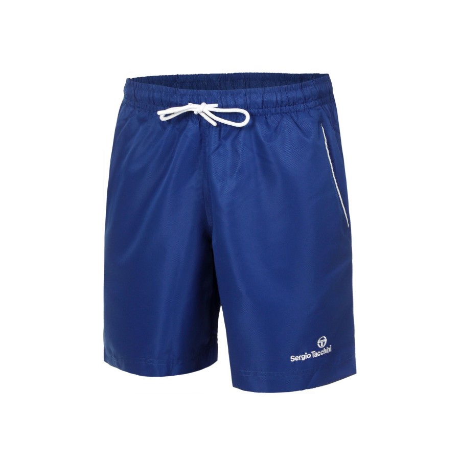 Tenniskleding Sergio Tacchini | Rob 021 Shorts Heren Blauw, Wit