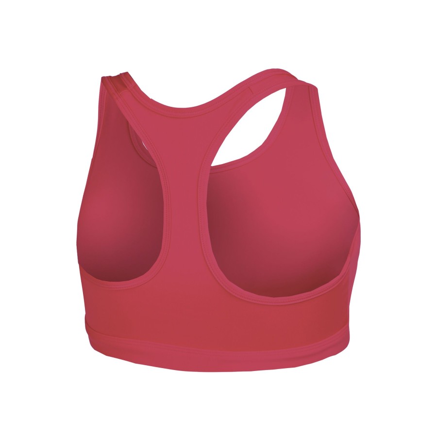 Tenniskleding Nike | Swoosh Medium Sport-Bh Dames Pink