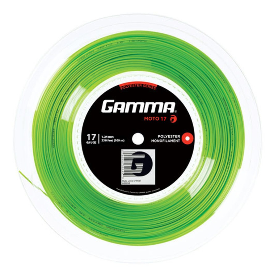 Tennissnaren Gamma | Moto Rol Snaren 100M Limoen