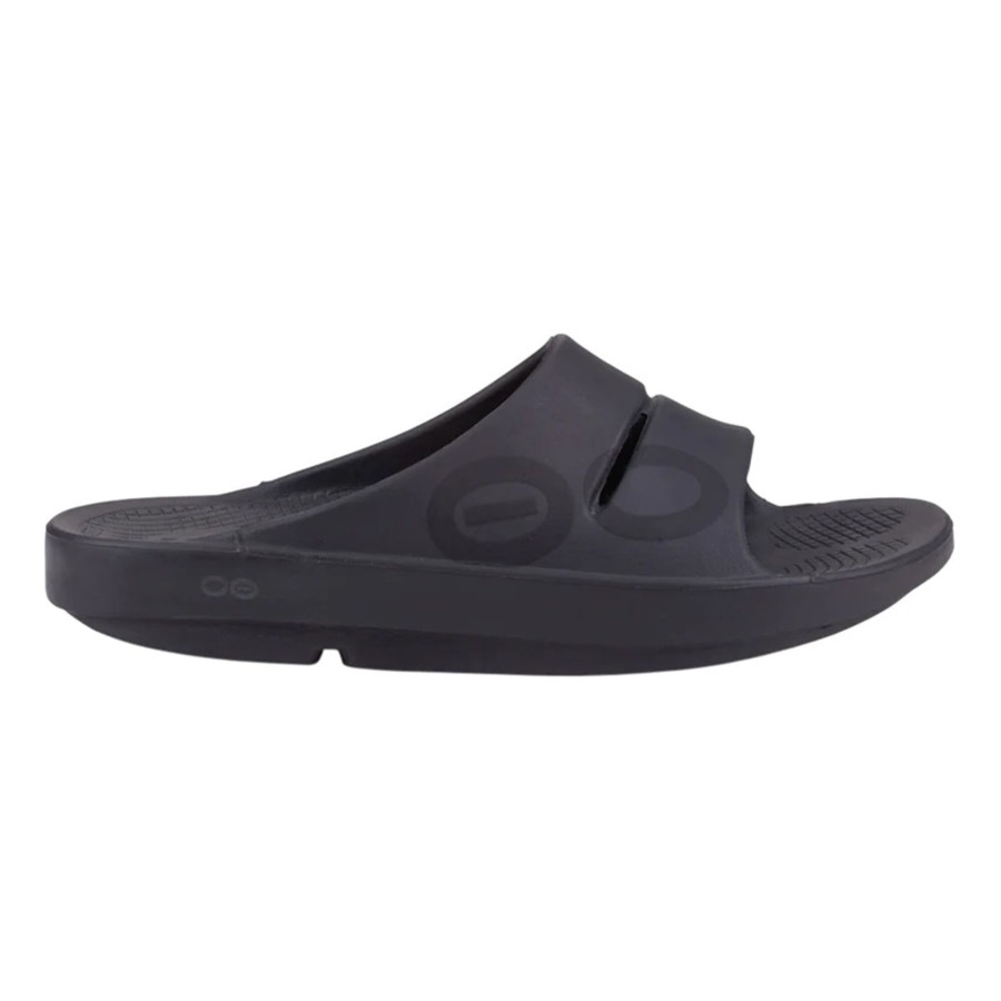 Tennisschoenen OOFOS | Ooahh Sport Herstelschoenen Zwart_Mat