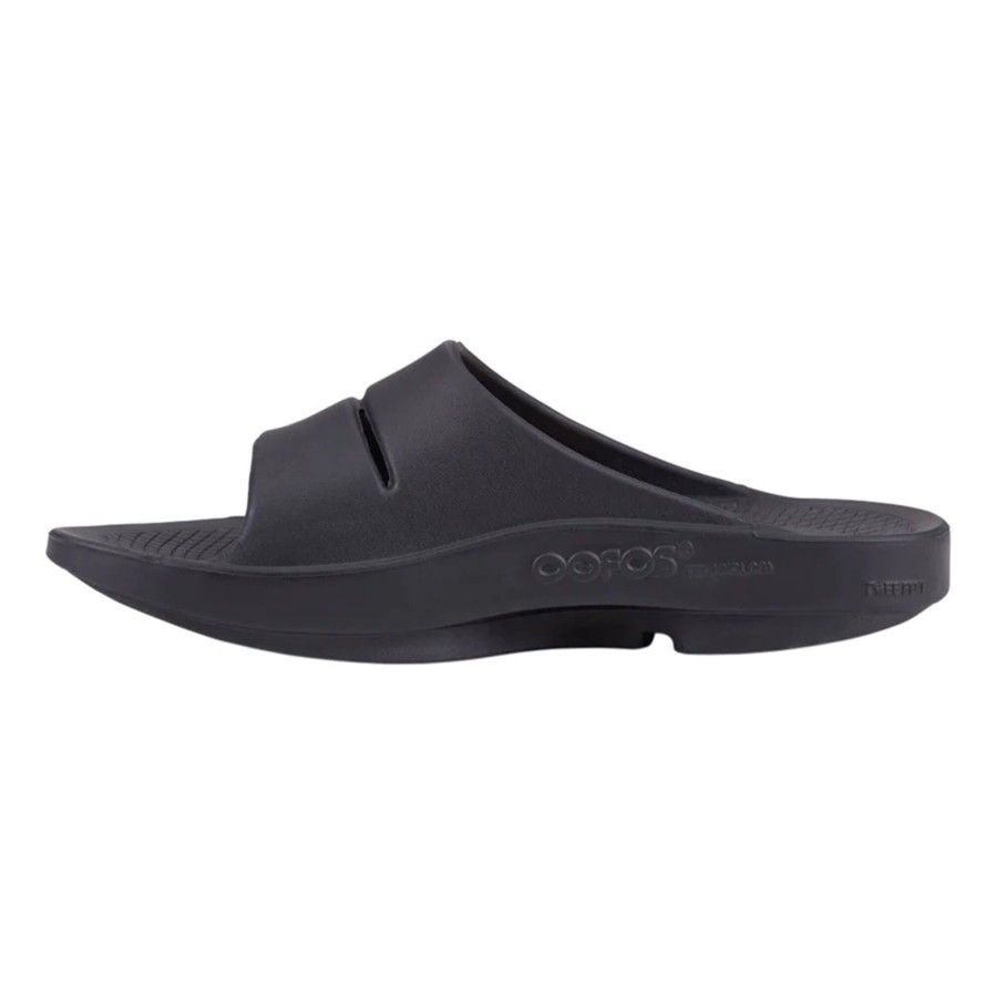 Tennisschoenen OOFOS | Ooahh Sport Herstelschoenen Zwart_Mat