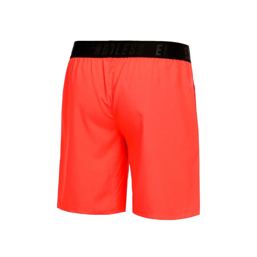 Tenniskleding Endless | Ace Iconic Shorts Heren Rood